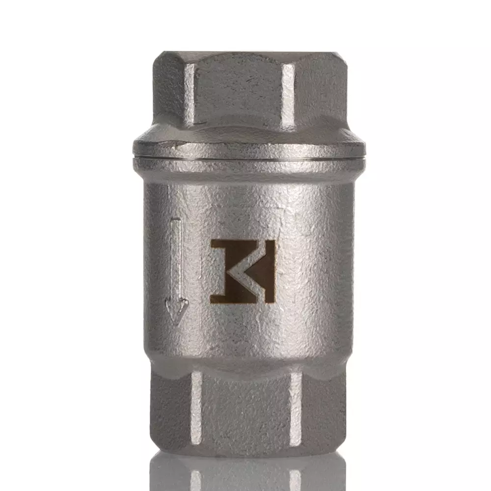 RS PRO Check Valve 63 bar Max Pressure Stainless Steel Threaded Female 1/2 Inch, 2570036