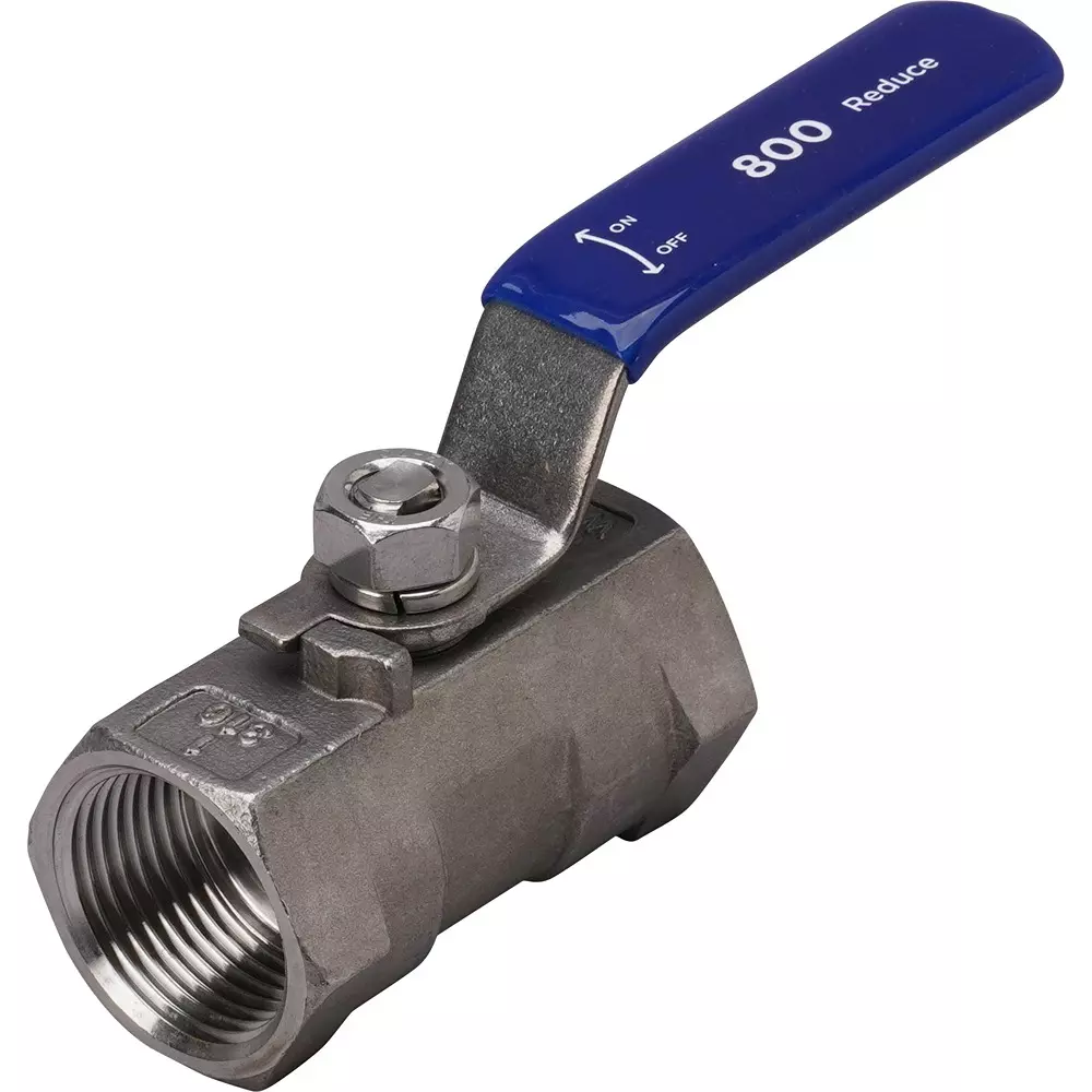 MonotaRO Ball Valve Reduced Bore Made of Stainless Steel (SUS316), 25A