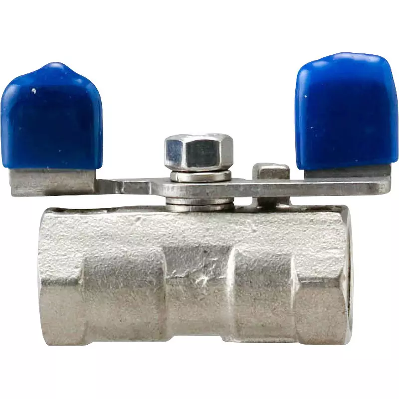 MonotaRO Ball Valve Reduced Bore Mini Handle Made of Stainless Steel (SUS304), 46026