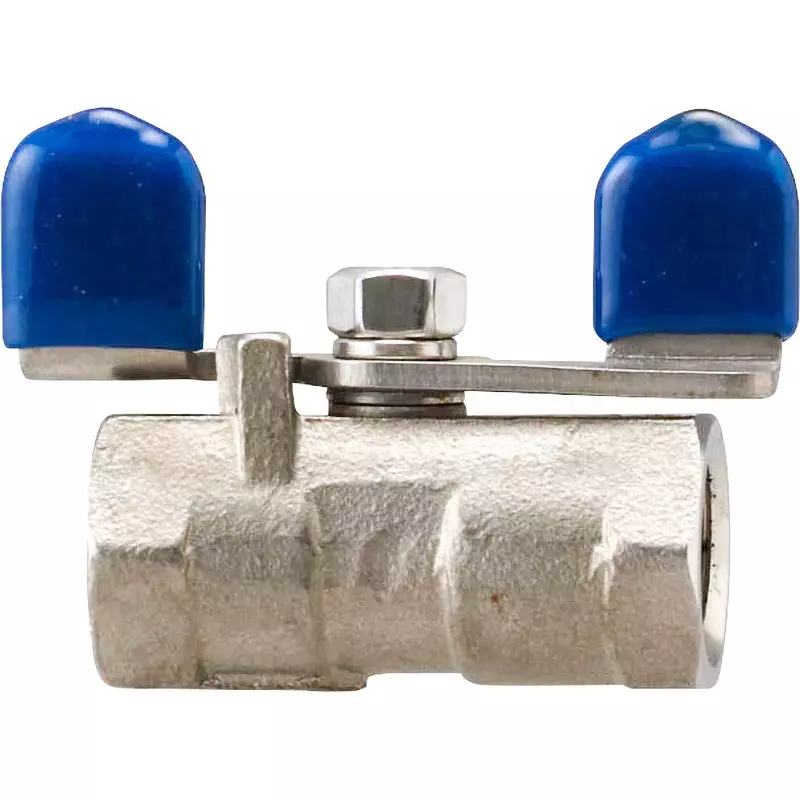 MonotaRO Ball Valve Reduced Bore Mini Handle Made of Stainless Steel (SUS316), 46026
