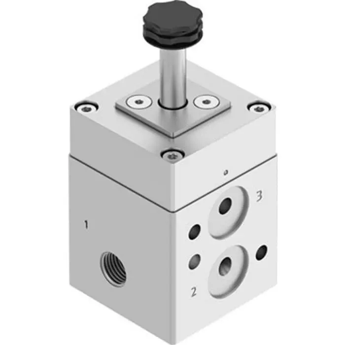 Festo Manual Pneumatic Relay Pneumatic Manual Control Valve VOFC Series, 2.5 mm, VOFC-LT-M32C-M-FN14-FN