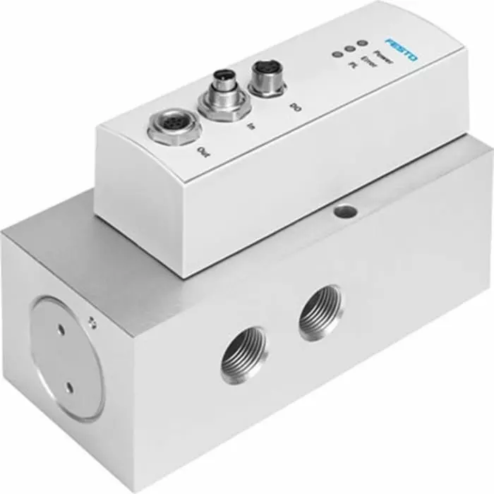 Festo 5/3 Way Proportional Directional Control Valve, Closed Pneumatic Control Valve VPWP Series, VPWP-10-L-5-Q-10-E-G-EX1