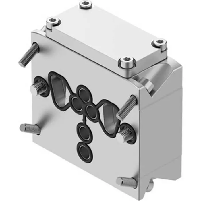 Festo Manual Pneumatic Relay Pneumatic Manual Control Valve VOGI Series, G 1/2, 1/2in, VOGI-F100FS-T32H-M-F90