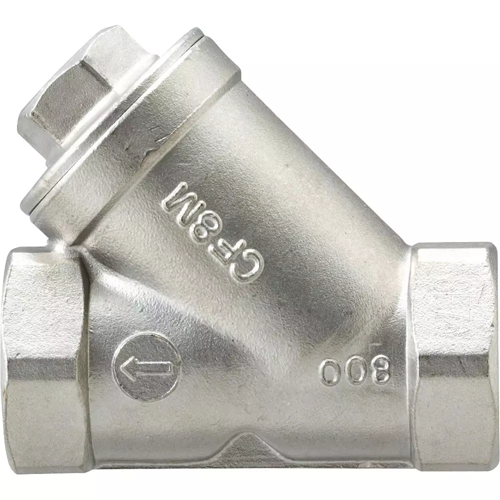 MonotaRO Y-Strainer Stainless Steel SUS316 25 mm Nominal Diameter, 1