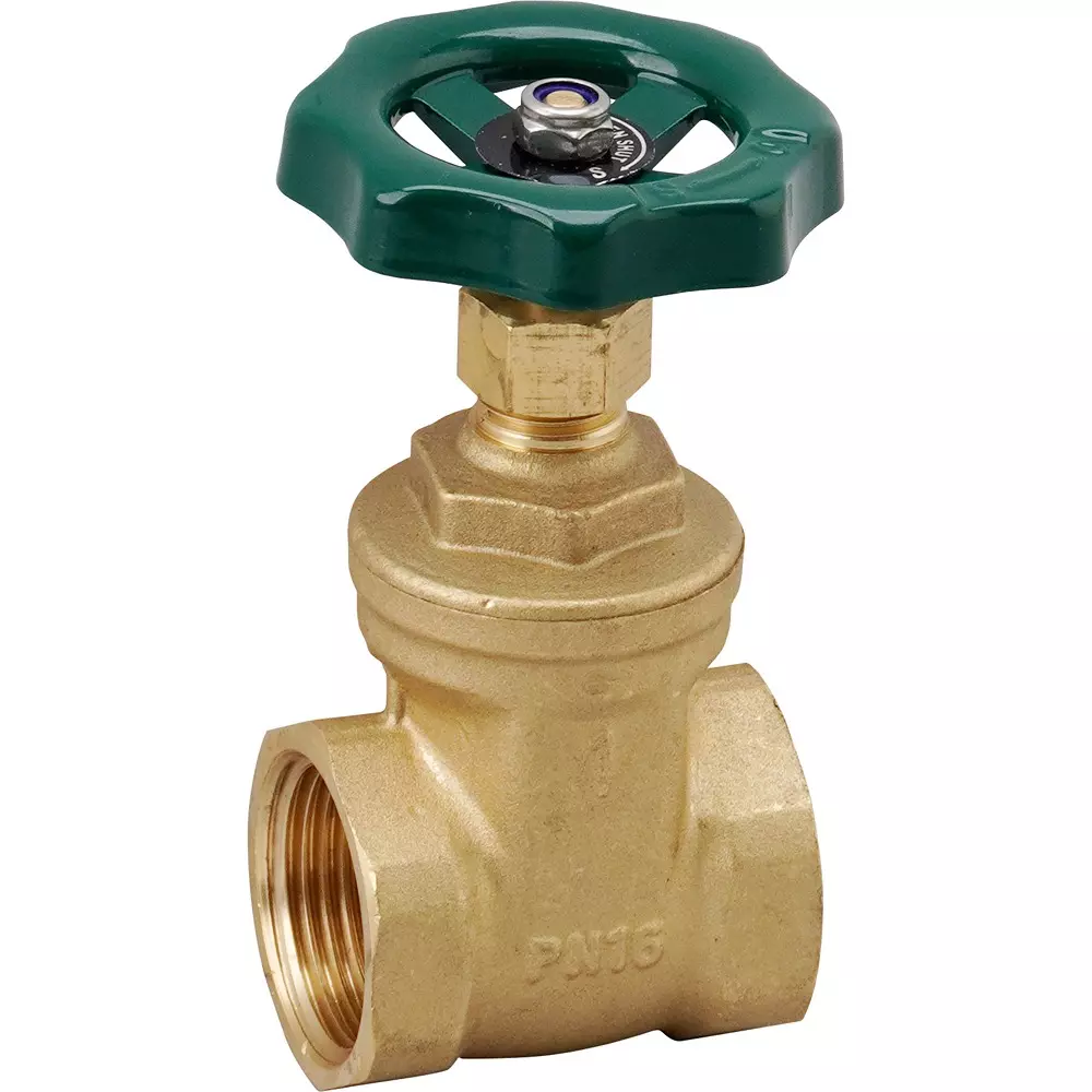 MonotaRO Gate Valve Brass Type 125 25 mm Nominal Diameter, 1