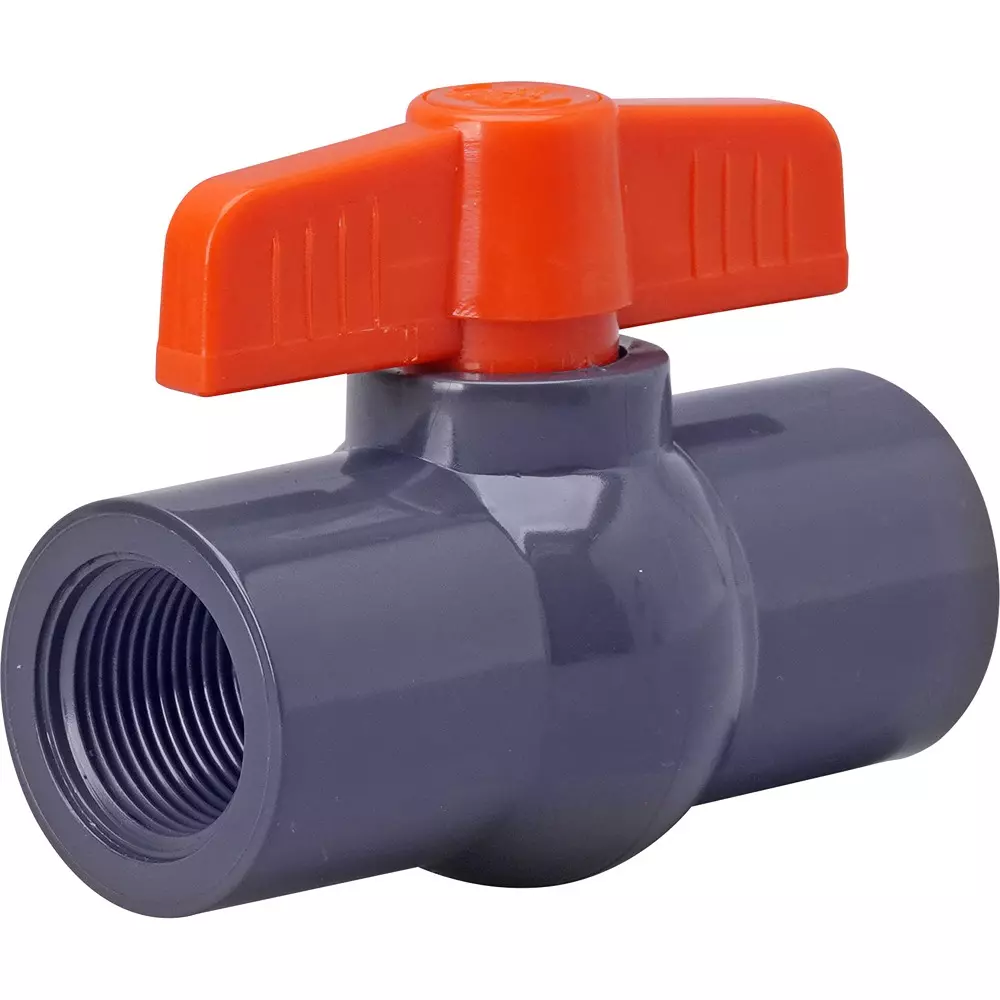 MonotaRO Pvc Ball Valve Screw Type 1 Mpa Max. Operating Pressure, 21416747