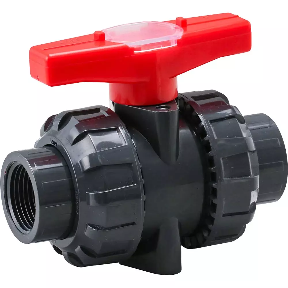 MonotaRO Pvc Ball Valve Threaded End 0.98 or less Mpa Max. Operating Pressure, 25