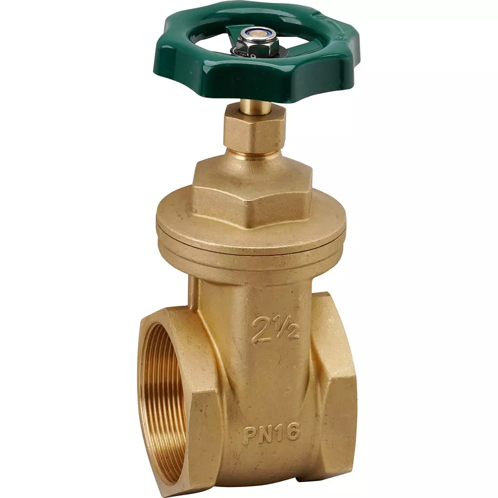 MonotaRO Gate Valve Brass Type 125 65 mm Nominal Diameter, 37288