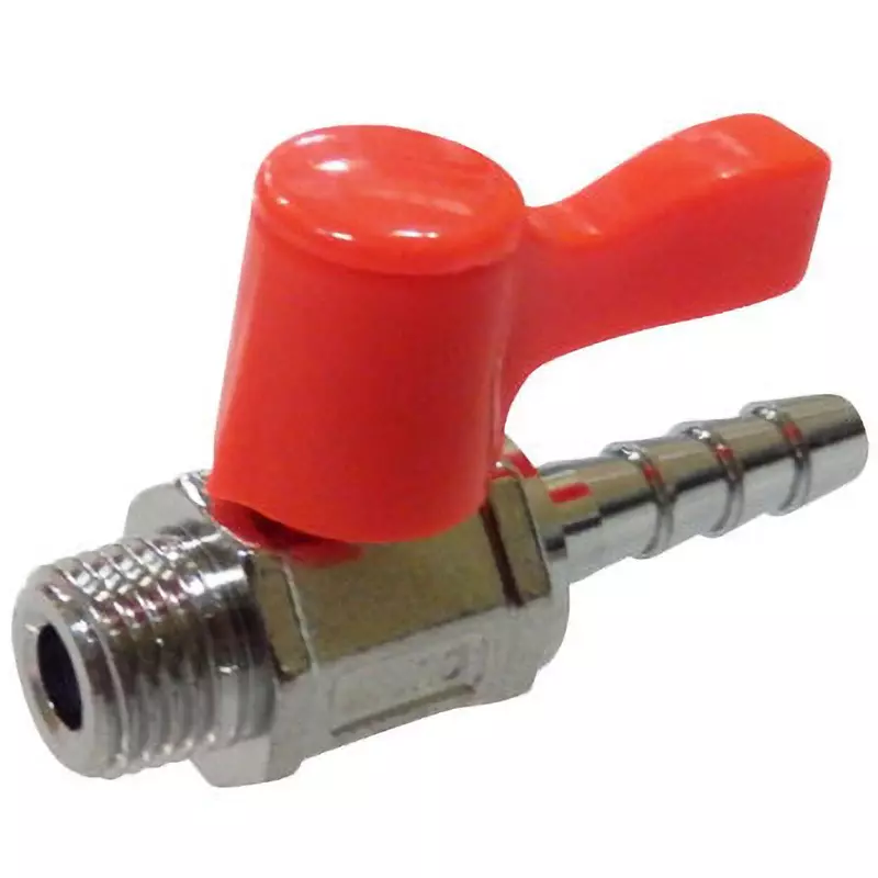 MonotaRO Small Ball Valve Hose Nipple Integrated Type, 32621705