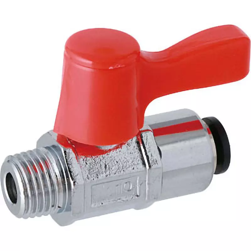 MonotaRO Small Ball Valve One-Touch Connection Type, 32621687