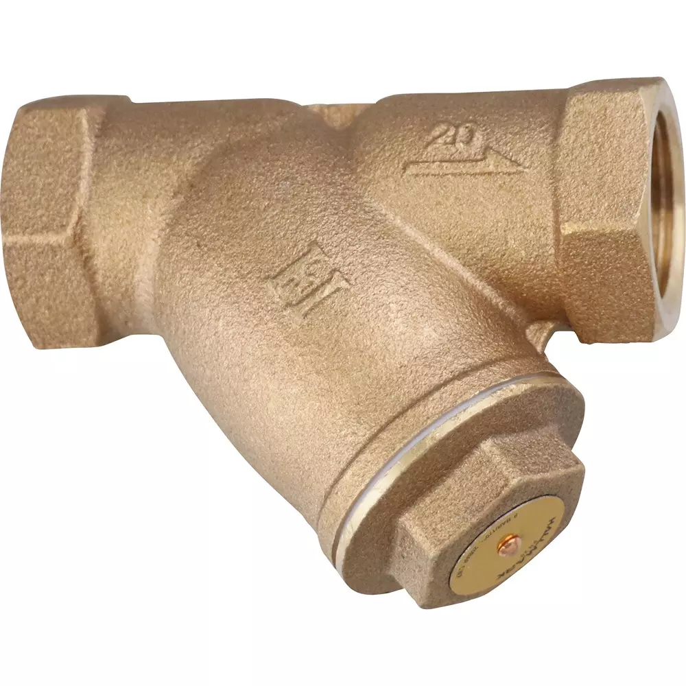MonotaRO Bronze Y-Shaped Strainer 20 Nominal Diameter (A), 35345003