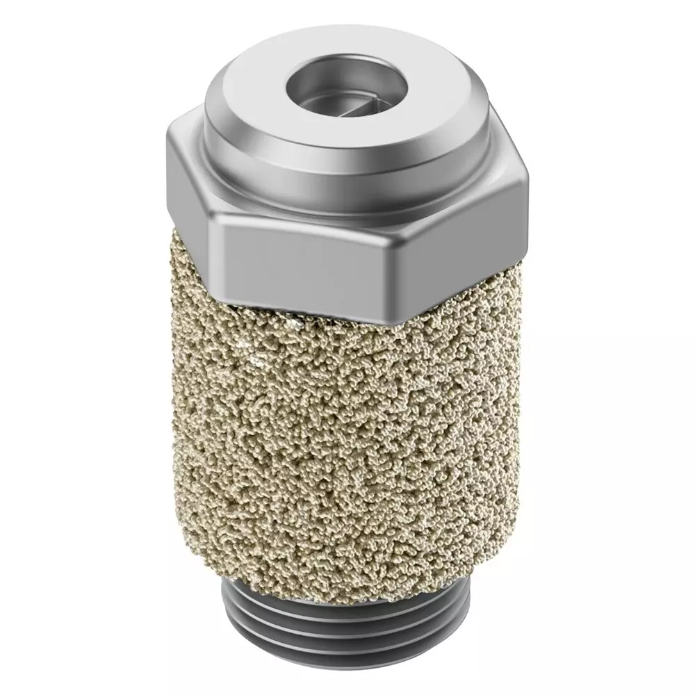 FESTO Exhaust Air Flow Control Valve 0 - 10 Bar Operating Pressure -10 °C - 70 °C Media Temperature, 35310
