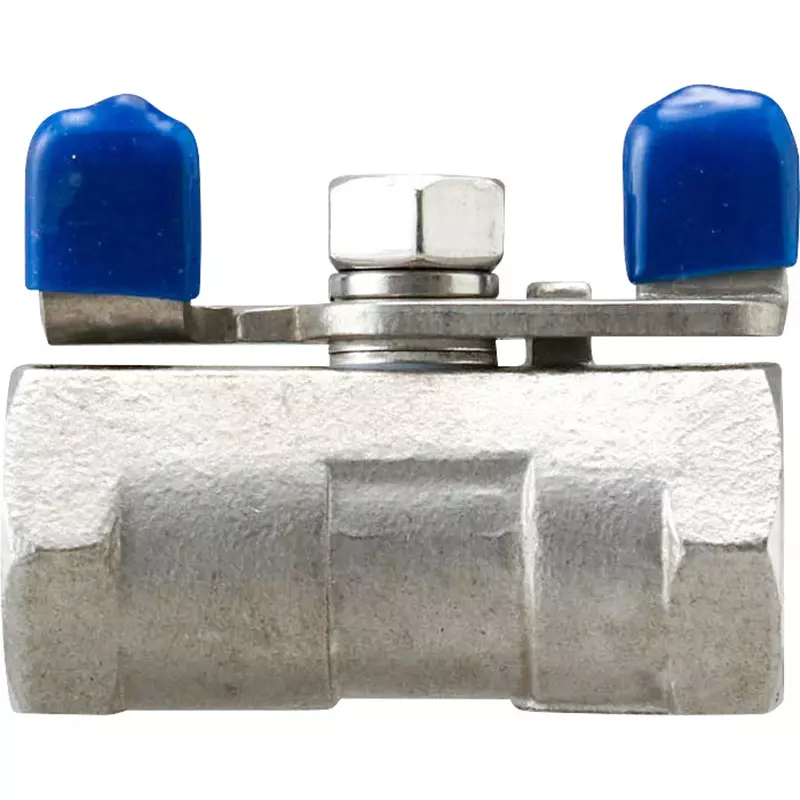 MonotaRO Ball Valve Reduced Bore Mini Handle Made of Stainless Steel (SUS304), 46024