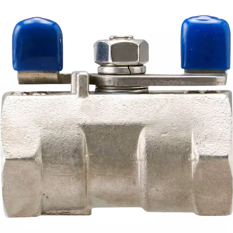 MonotaRO Ball Valve Reduced Bore Mini Handle Made of Stainless Steel (SUS304), 46085