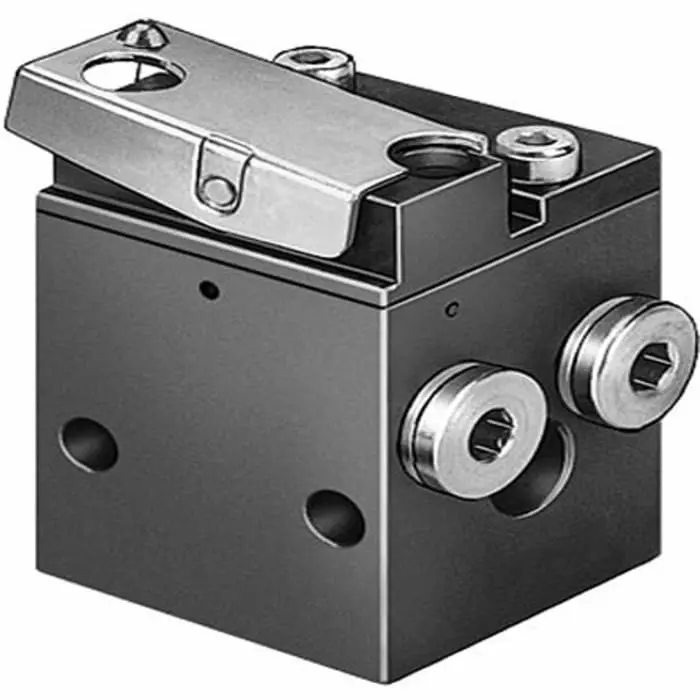 Festo 4/2 Way Valve, Monostable Mechanical Valve VS Series, G 1/8, G 1/8, VS-4-1/8