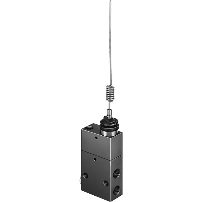 Festo Antenna 3/2 Open, Single Solenoid Mechanical Valve FVSO Series, G 1/8, G 1/8, FVSO-3-1/8