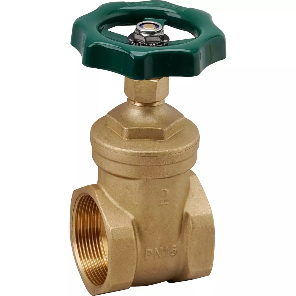 MonotaRO Gate Valve Brass Type 125 50 mm Nominal Diameter, 2