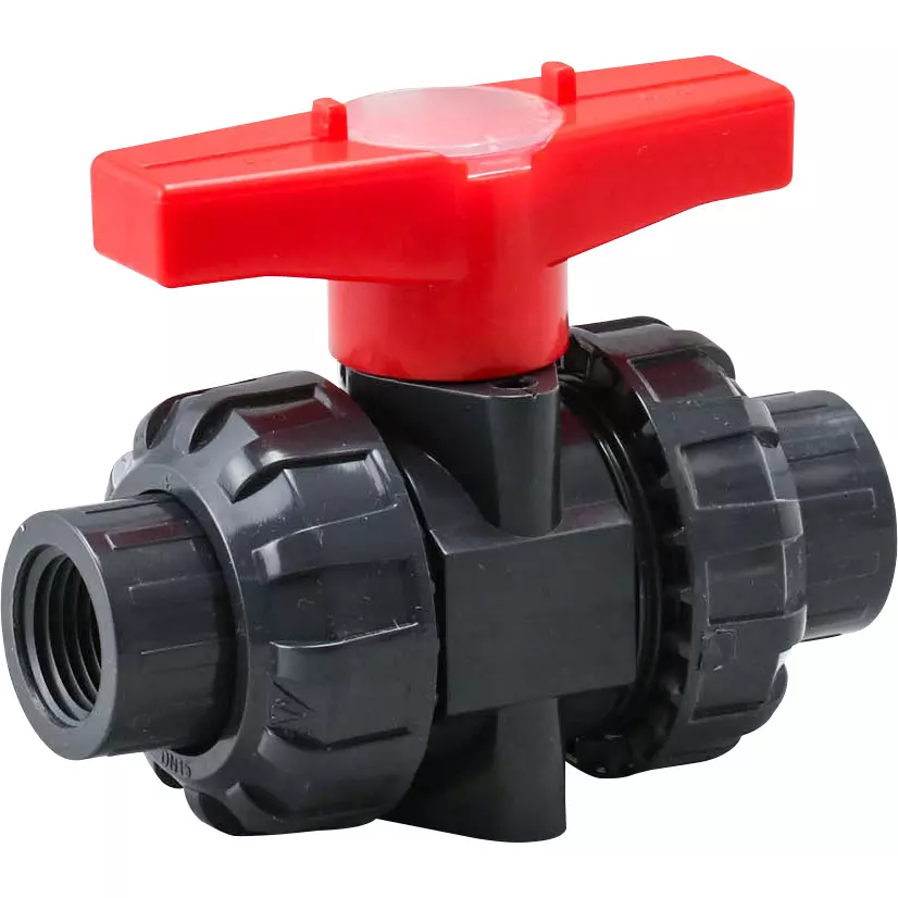 MonotaRO Pvc Ball Valve Threaded End 0.98 or less Mpa Max. Operating Pressure, 15