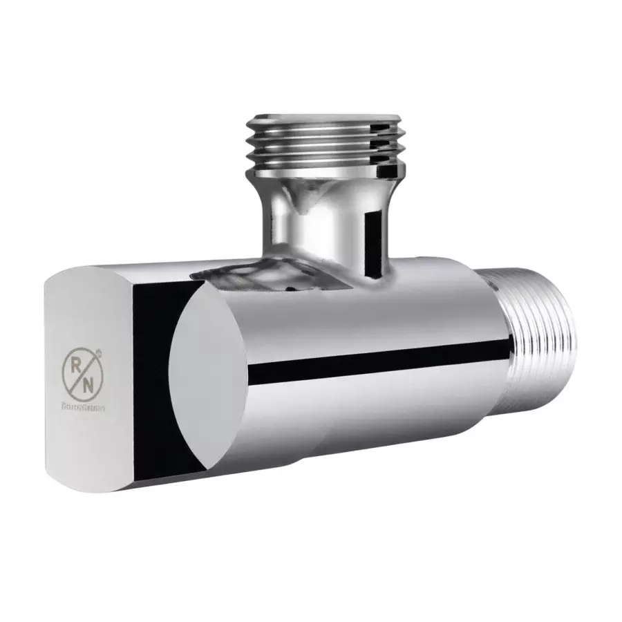 RN Angle Valve Wall Mounted Chrome Finish Stainless Steel 15 mm, RNSSAV0001