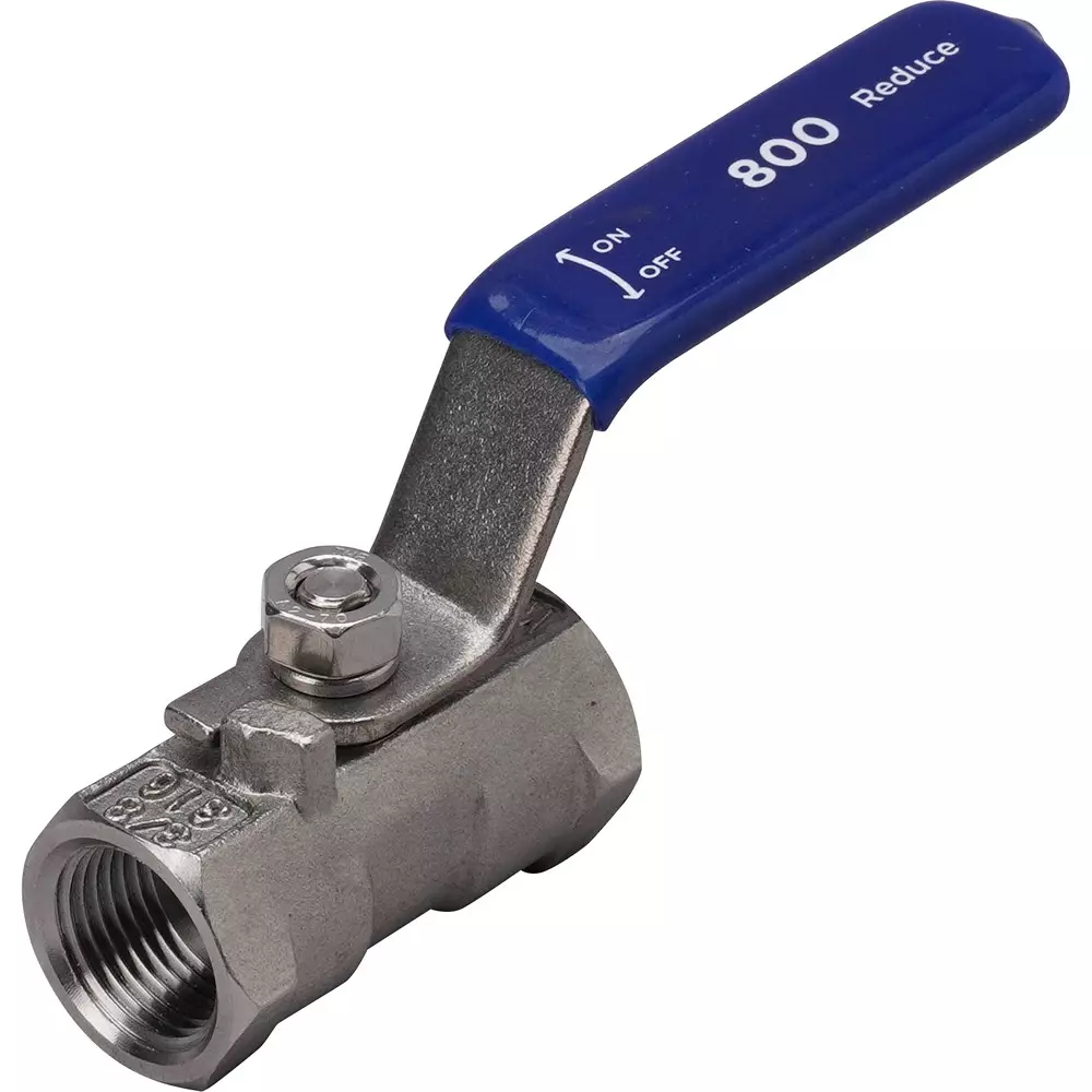 MonotaRO Ball Valve Reduced Bore Made of Stainless Steel (SUS316), 10A