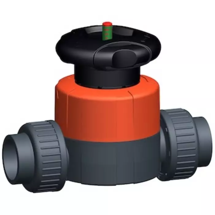 Georg Diaphragm Valve Fischer PVC-U 10 bar Valve, 161514513