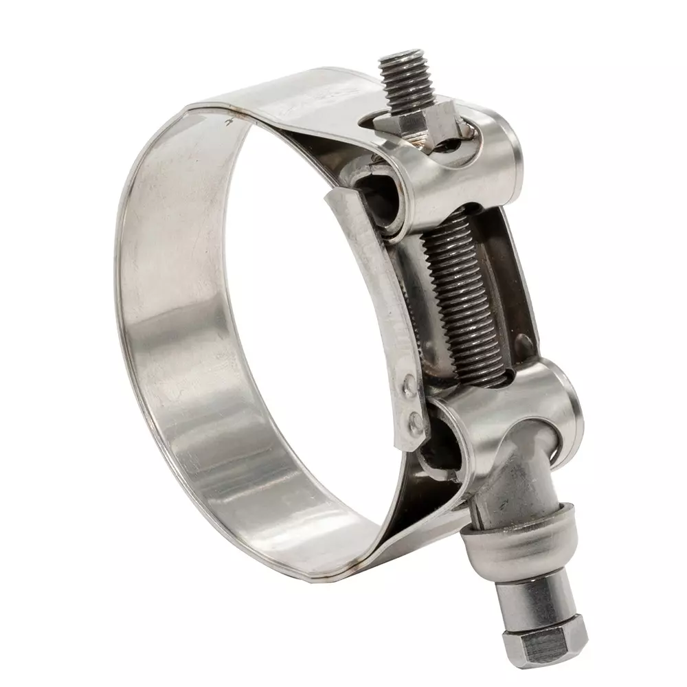 RS PRO Hose & Jubilee Clip Stainless Steel, Zinc Plated Steel (Bolt) 8.8 mm Bolt Head, 2710150 (Pack of 2)