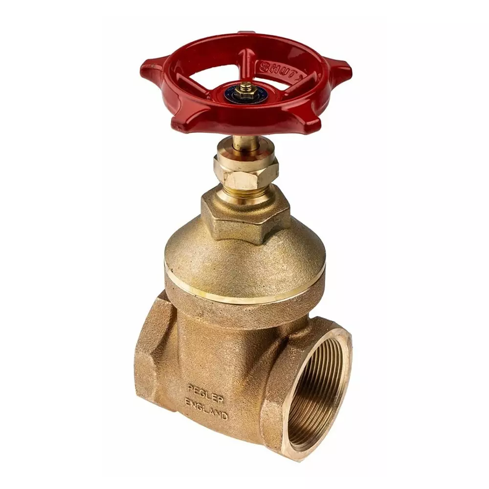 RS Pro Gate Valve, 2 inch Bronze with 170mm Handle Height
