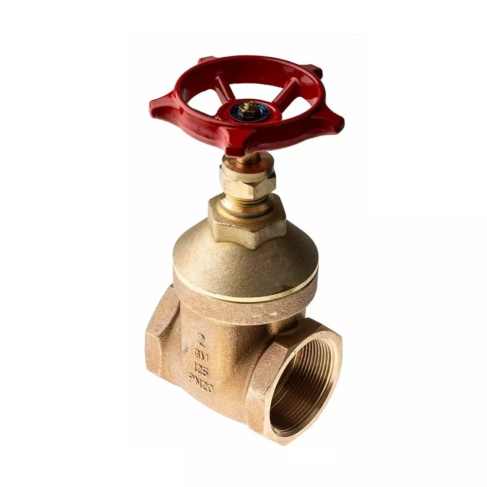RS Pro Gate Valve, 2 inch Bronze with 170mm Handle Height