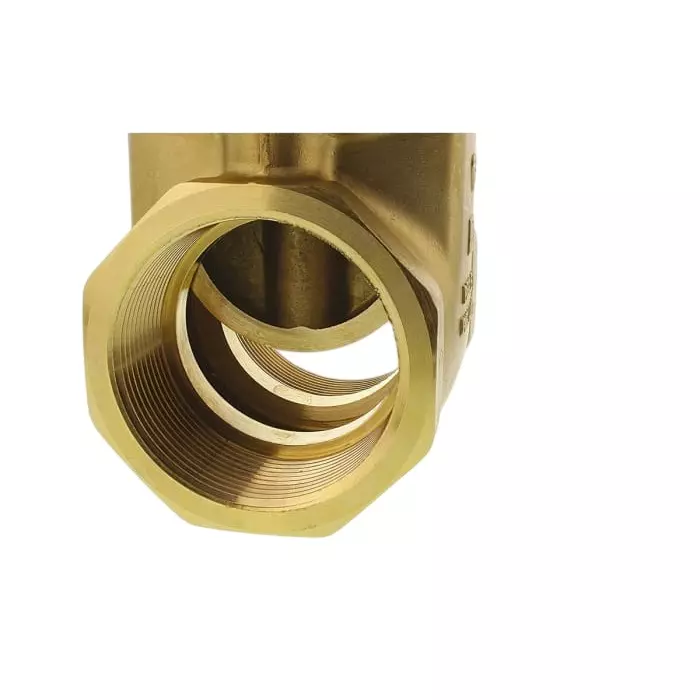 RS Pro Gate Valve, 2 inch Brass with 170mm Handle Height
