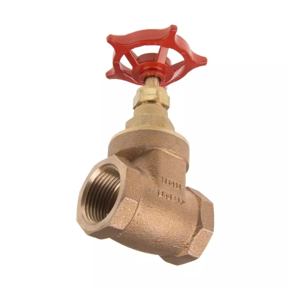 RS Pro Gate Valve, 1 inch Bronze with 110mm Handle Height