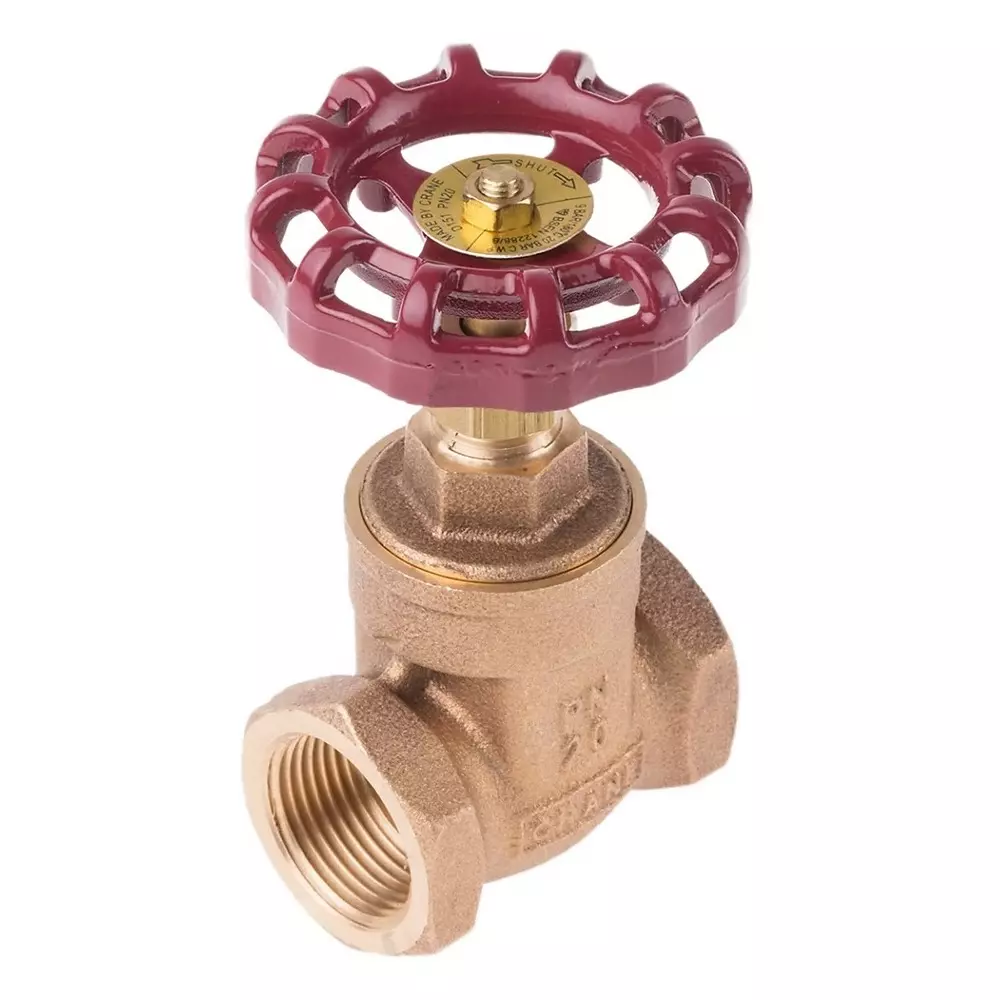 RS Pro Gate Valve, 3/4 inch Bronze with 98mm Handle Height