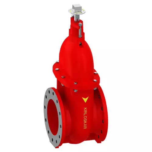 Kirloskar Non Rising Sluice Valves Cast Iron 125 mm (5 inch) PN-1.0