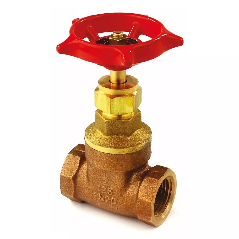 RS Pro Gate Valve, 1/2 inch Bronze with 85mm Handle Height