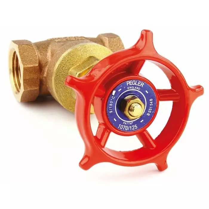 RS Pro Gate Valve, 1/2 inch Bronze with 85mm Handle Height