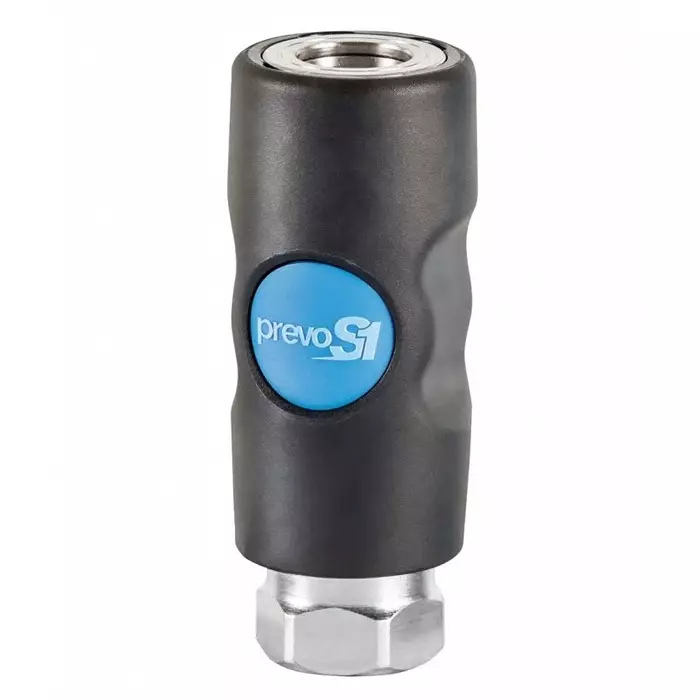 PREVOST Composite Body Female Safety Quick Connect Coupling, G 3/8 Female Threaded, ISI 081102CP