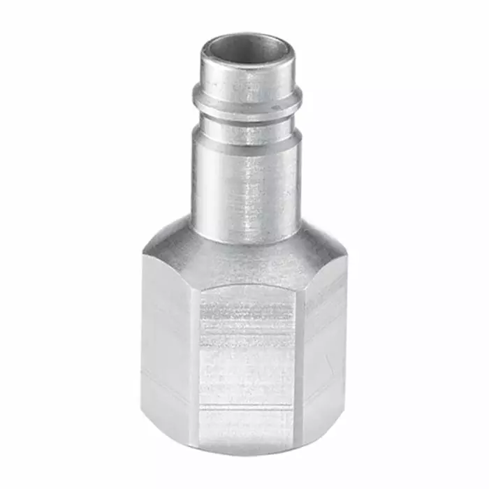 PREVOST Treated Steel Female Plug for Pneumatic Quick Connect Coupling, G 3/8 Female Threaded, ERP 116102