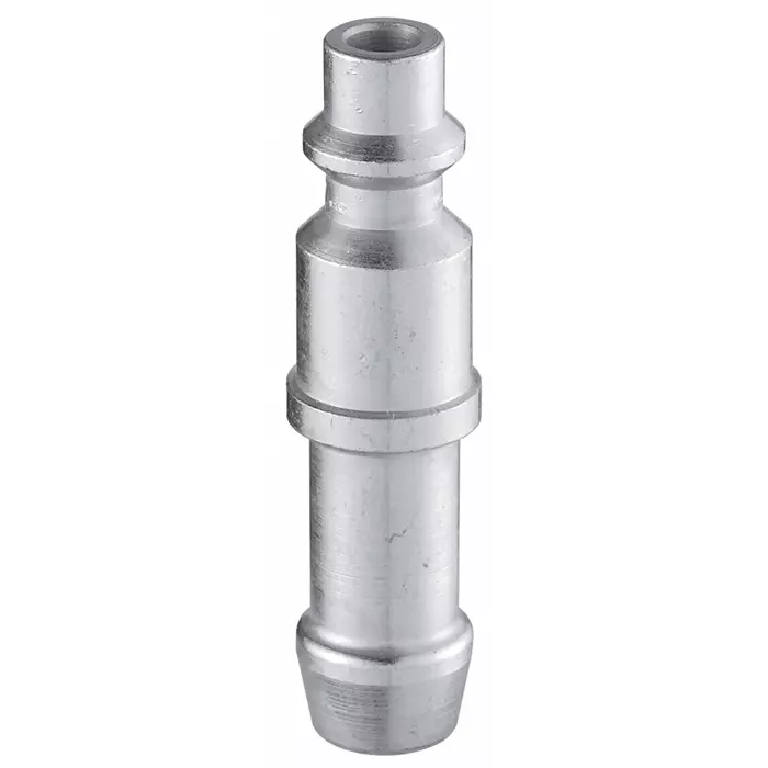 PREVOST Treated Steel Plug for Pneumatic Quick Connect Coupling, 6 mm Hose Barb, IRP 066806P2 (Pack of 2)