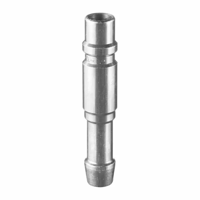 PREVOST Treated Steel Plug for Pneumatic Quick Connect Coupling, 19 mm Hose Barb, IRP 116819