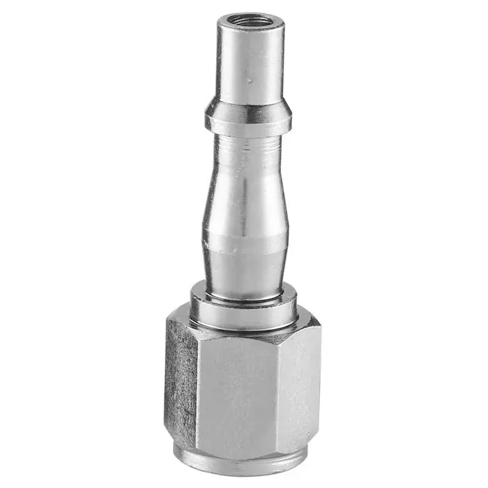 PREVOST Treated Steel Female Plug for Pneumatic Quick Connect Coupling, G 3/8 Female Threaded, BRP 066102P2 (Pack of 2)
