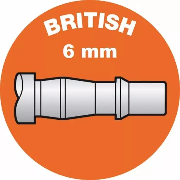 PREVOST Composite Body Safety Quick Connect Coupling, 8 mm Hose Barb, BSI 061808CP