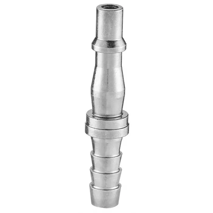 PREVOST Treated Steel Plug for Pneumatic Quick Connect Coupling, 10 mm Hose Barb, BRP 066810P2 (Pack of 2)