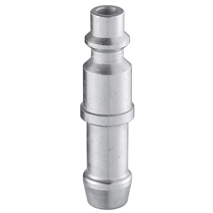 PREVOST Treated Steel Plug for Pneumatic Quick Connect Coupling, 8 mm Hose Barb, IRP 066808P2 (Pack of 2)