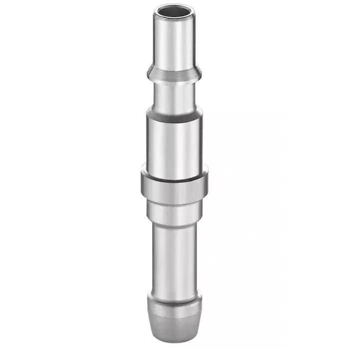 PREVOST Treated Steel Plug for Pneumatic Quick Connect Coupling, 8 mm Hose Barb, CRP 066808P2 (Pack of 2)