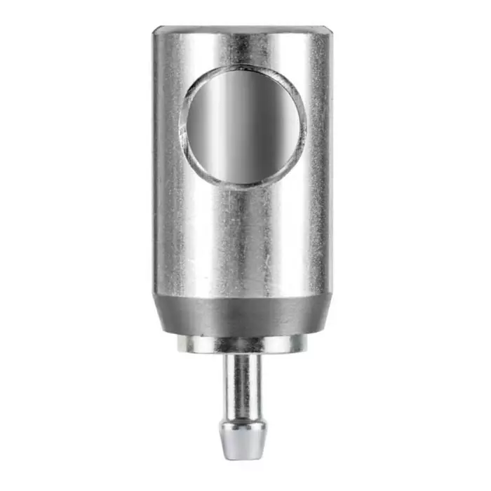 PREVOST Treated Steel Safety Quick Connect Coupling, 6 mm Hose Barb, BRM 061806CP