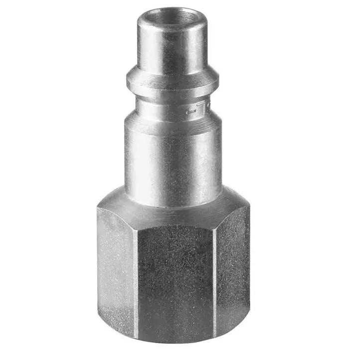 PREVOST Treated Steel Female Plug for Pneumatic Quick Connect Coupling, G 1/2 Female Threaded, IRP 086103P
