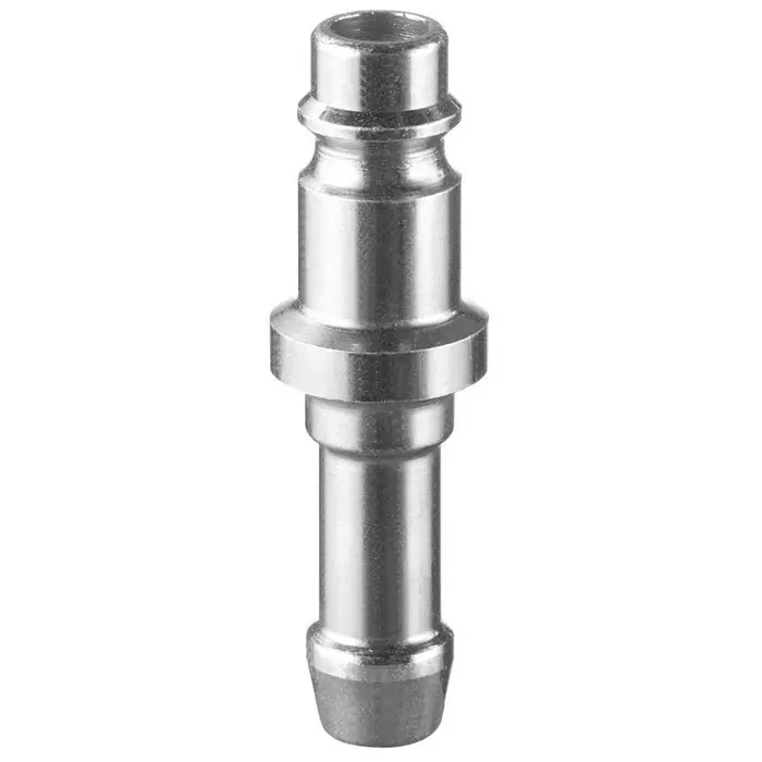 PREVOST Treated Steel Plug for Pneumatic Quick Connect Coupling, 9 mm Hose Barb, ERP 076809P2 (Pack of 2)