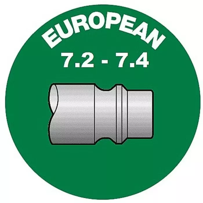 PREVOST Treated Steel Plug for Pneumatic Quick Connect Coupling, 9 mm Hose Barb, ERP 076809P2 (Pack of 2)