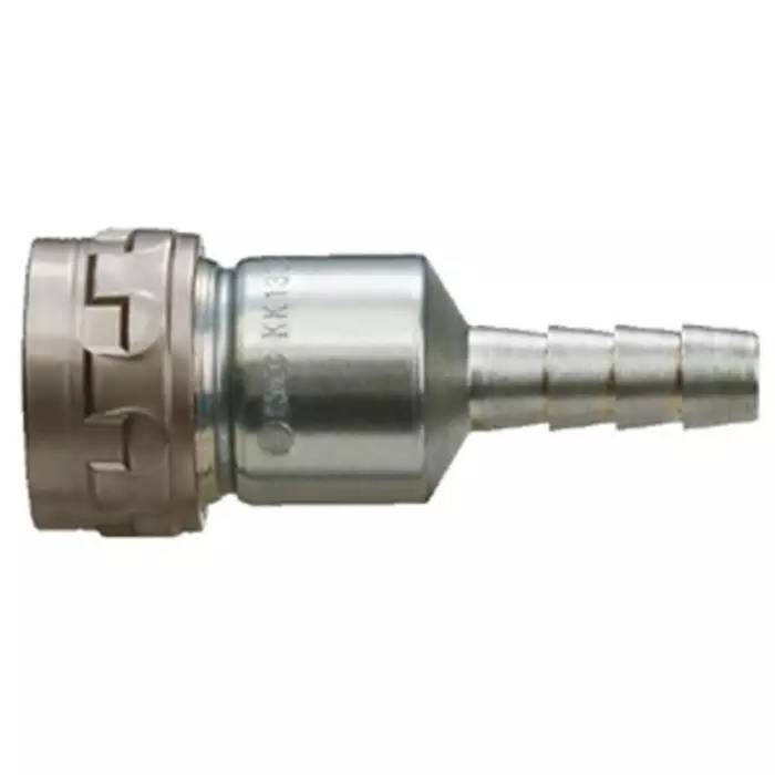 SMC Stainless Steel Female Coupler Nipple, Hose Barb, KK130S-13B