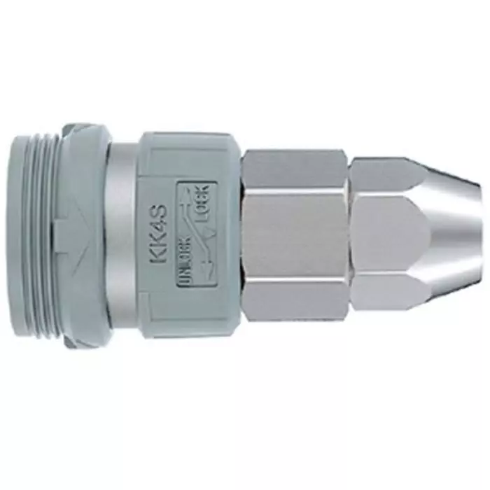 SMC C3604 Female Pneumatic Quick Connect Coupling, 10 mm Tube, KK4S-65N (Pack of 5 )