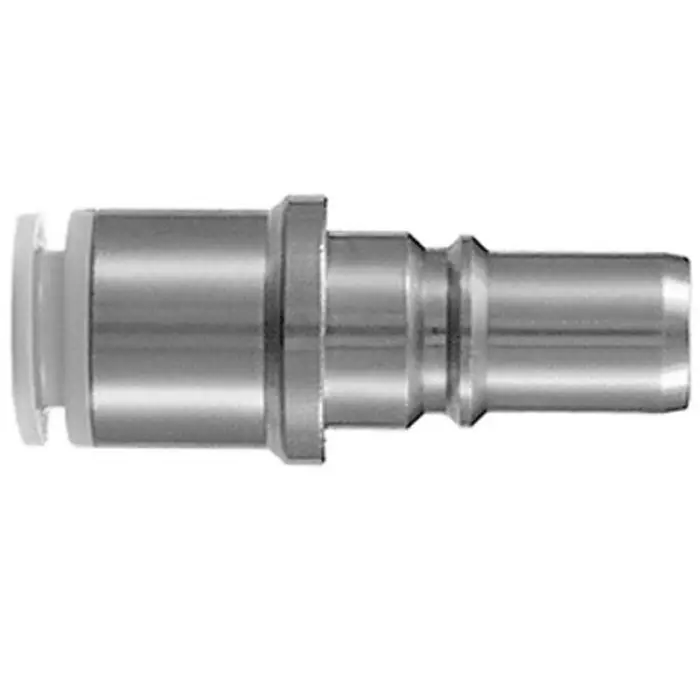 SMC Stainless Steel Male Coupler Nipple, 1/8 in Female 10 mm One Touch Fitting, KK6P-12H